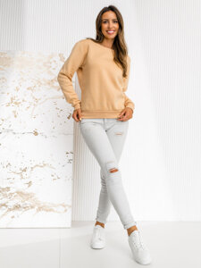 Women’s Sweatshirt Cream Bolf W01A