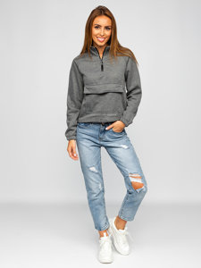 Women's Sweatshirt Graphite Bolf KSW2032