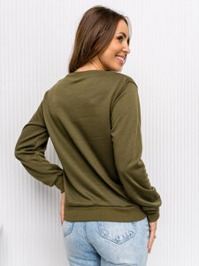 Women's Sweatshirt Khaki Bolf WB11002