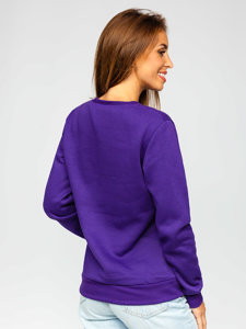 Women's Sweatshirt Violet Bolf W01