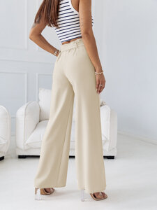 Women’s Textile Pants Beige Bolf 8265