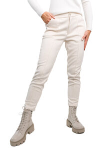 Women's Textile Pants Ecru Bolf 57612