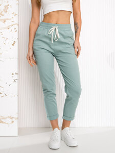 Women’s Textile Pants Mint Bolf W7832