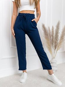 Women’s Textile Pants Navy Blue Bolf W7921