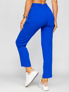 Women's Textile Pants Royal blue Bolf W7325