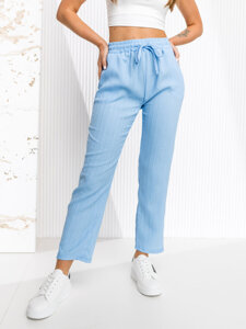 Women’s Textile Pants Sky Blue Bolf W7962