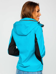 Women's Transitional Softshell Jacket Blue Bolf 9055