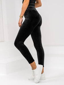 Women’s Velour Leggings Black Bolf W5231