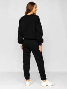 Women's Warm 2-Piece Tracksuit Black Bolf VP09