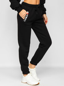 Women's Warm 2-Piece Tracksuit Black Bolf VP09