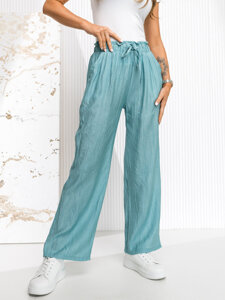 Women’s Wide Leg Pants Mint Bolf W7970