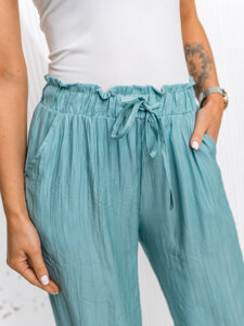 Women’s Wide Leg Pants Mint Bolf W7970