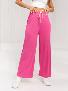 Women’s Wide Leg Pants Pink Bolf W7956