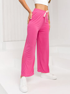 Women’s Wide Leg Pants Pink Bolf W7956