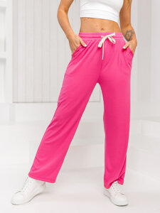 Women’s Wide Leg Pants Pink Bolf W7958