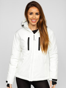 Women's Winer Down Jacket White Bolf HH012A