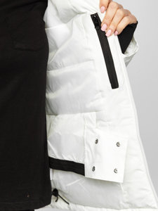 Women's Winer Down Jacket White Bolf HH012A