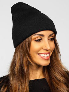 Women's Winter Beanie Black YW09004