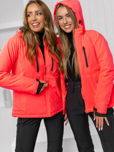 Women's Winter Jacket Pink-Neon Bolf HH012B