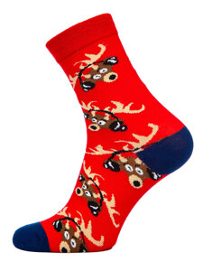 Women's X-mas Socks Multicolour Bolf MCHD1-4P 4 PACK