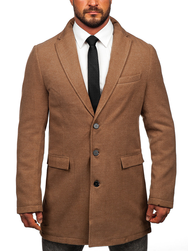 Men's Winter Coat Camel Bolf 1047